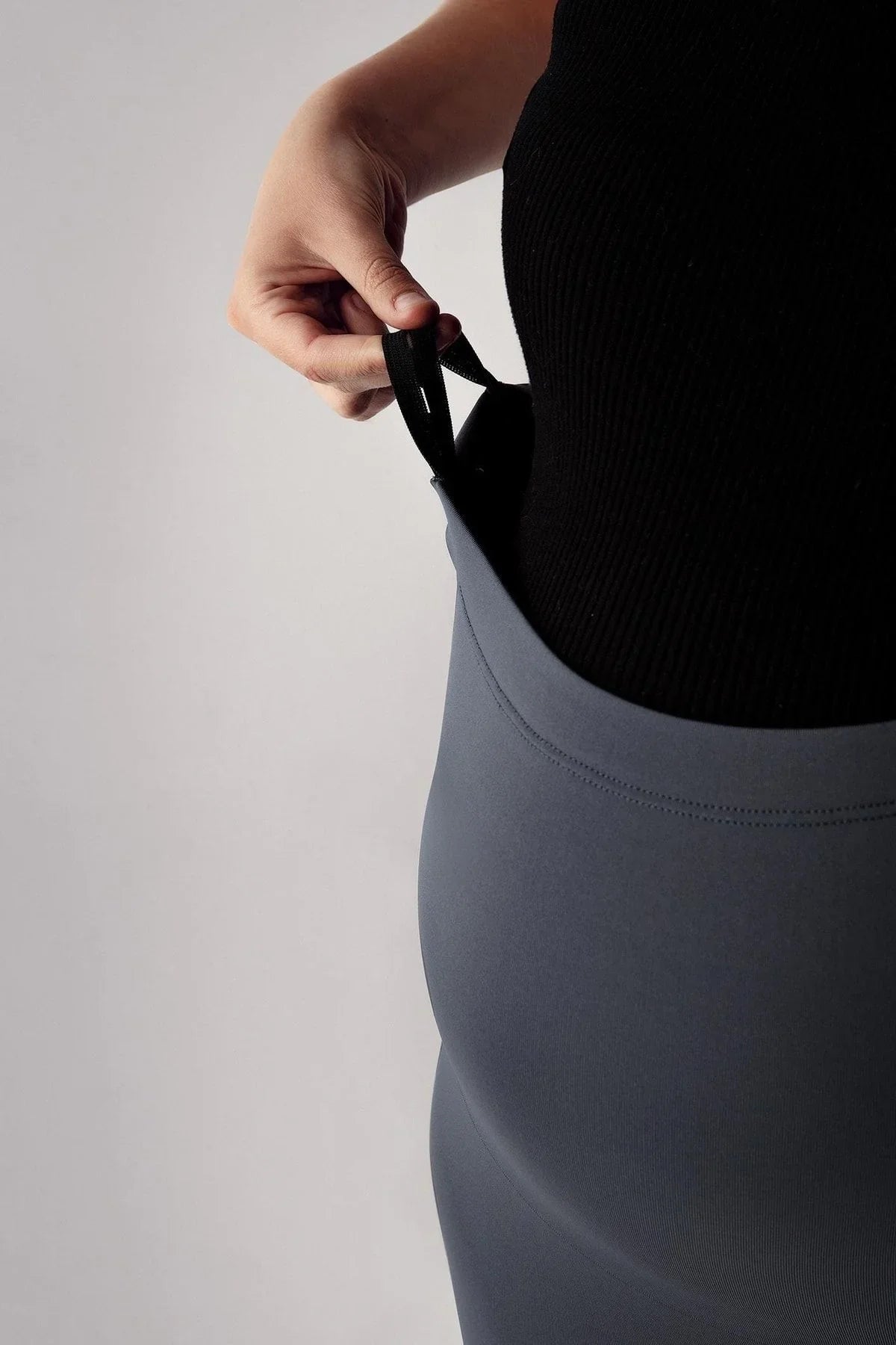 Adjustable High Waist Flexible Maternity Leggings T02
