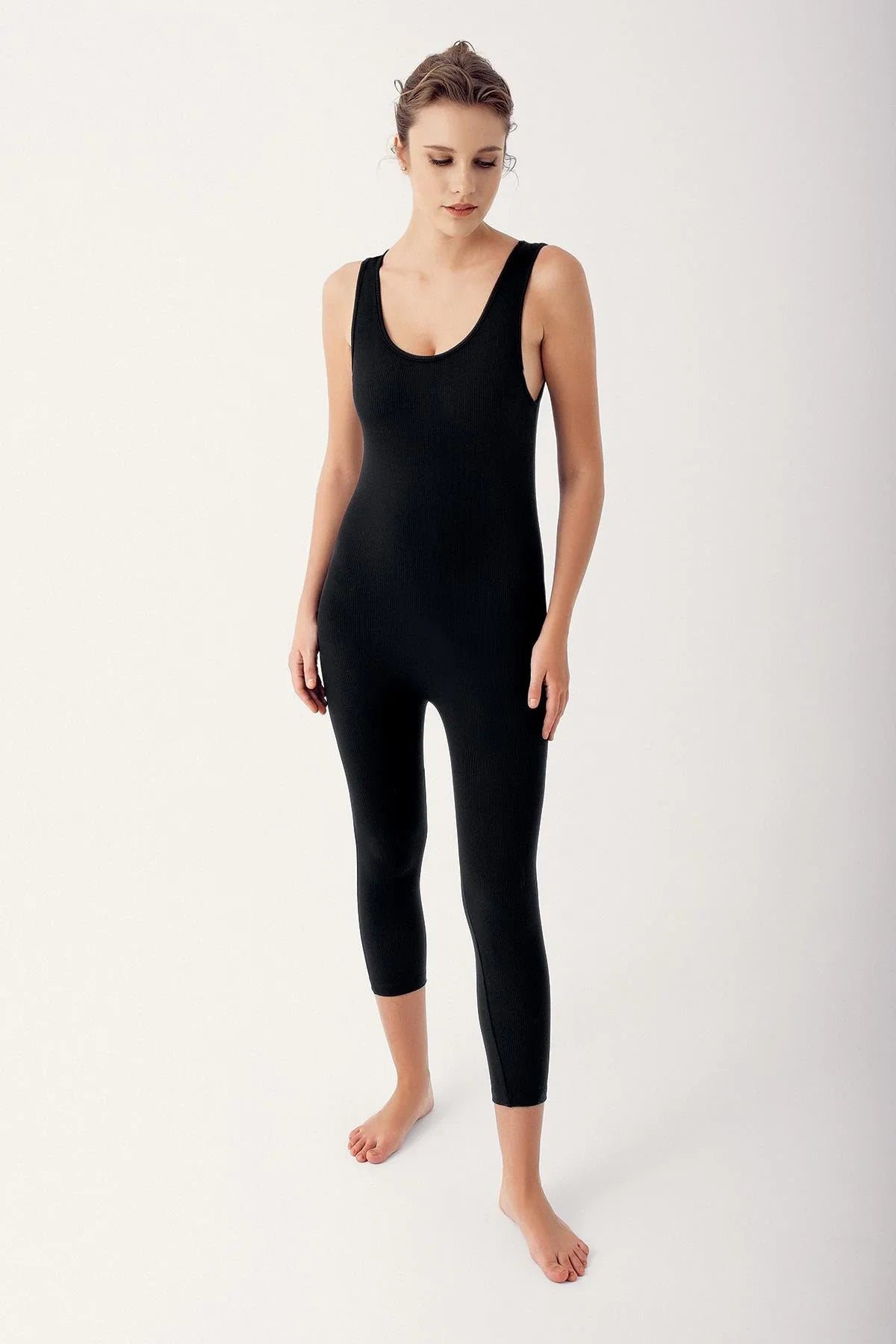 Askılı Fitilli Likralı Tulum FT02