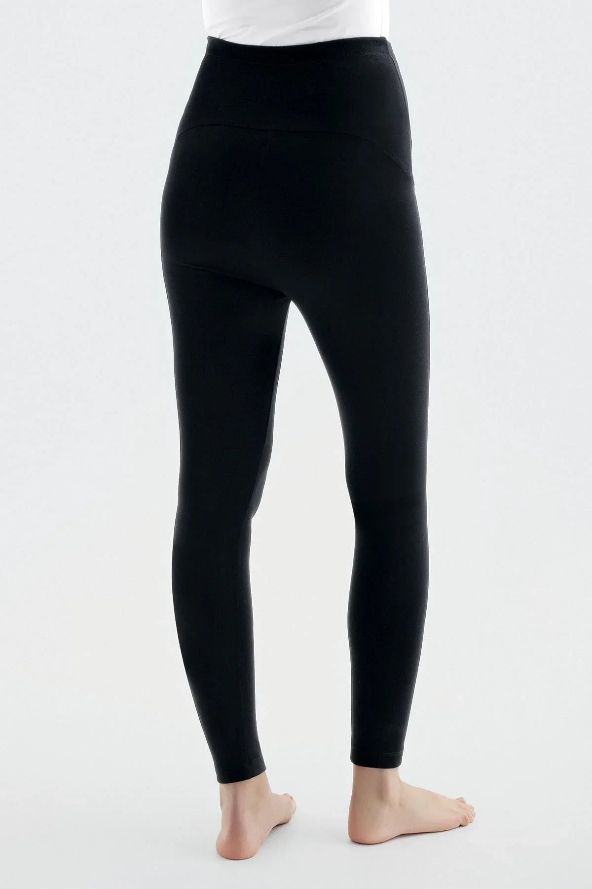 Ayarlanabilir Yüksek Bel Esnek Çelik Örme Hamile Tayt CLK02