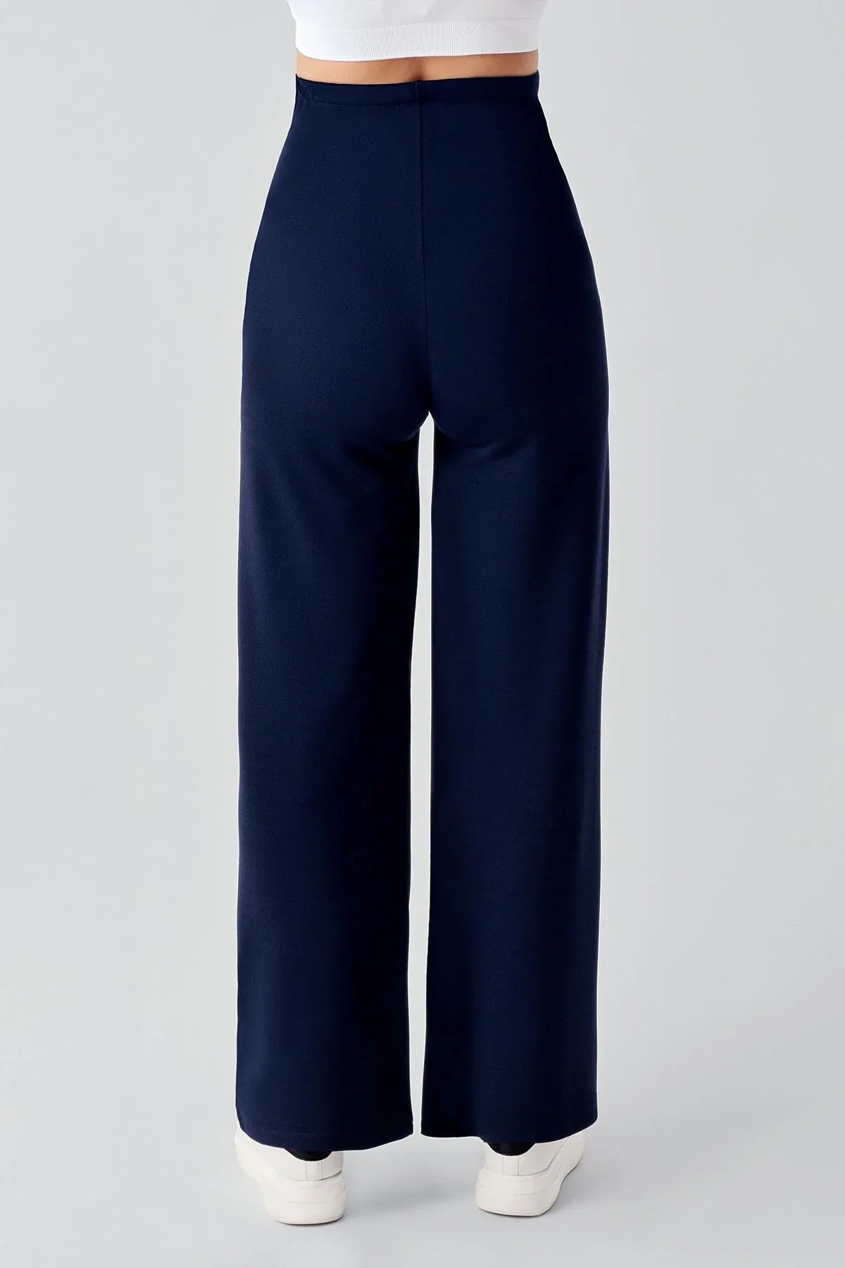 Adjustable High Waist Flexible Maternity Palazzo Trousers PLZ01