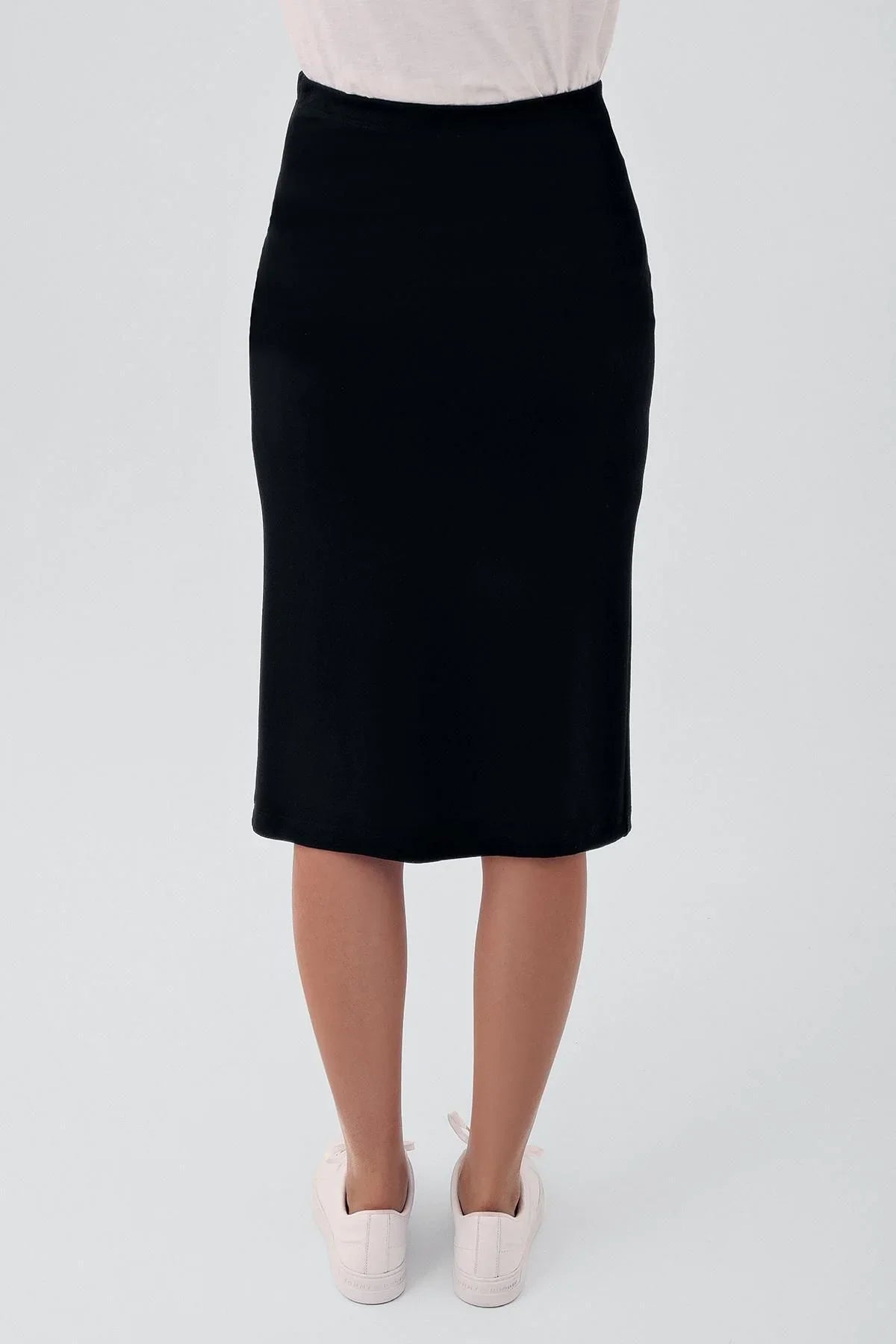 Ayarlanabilir Yüksek Bel Esnek Kalem Hamile Etek ETK02