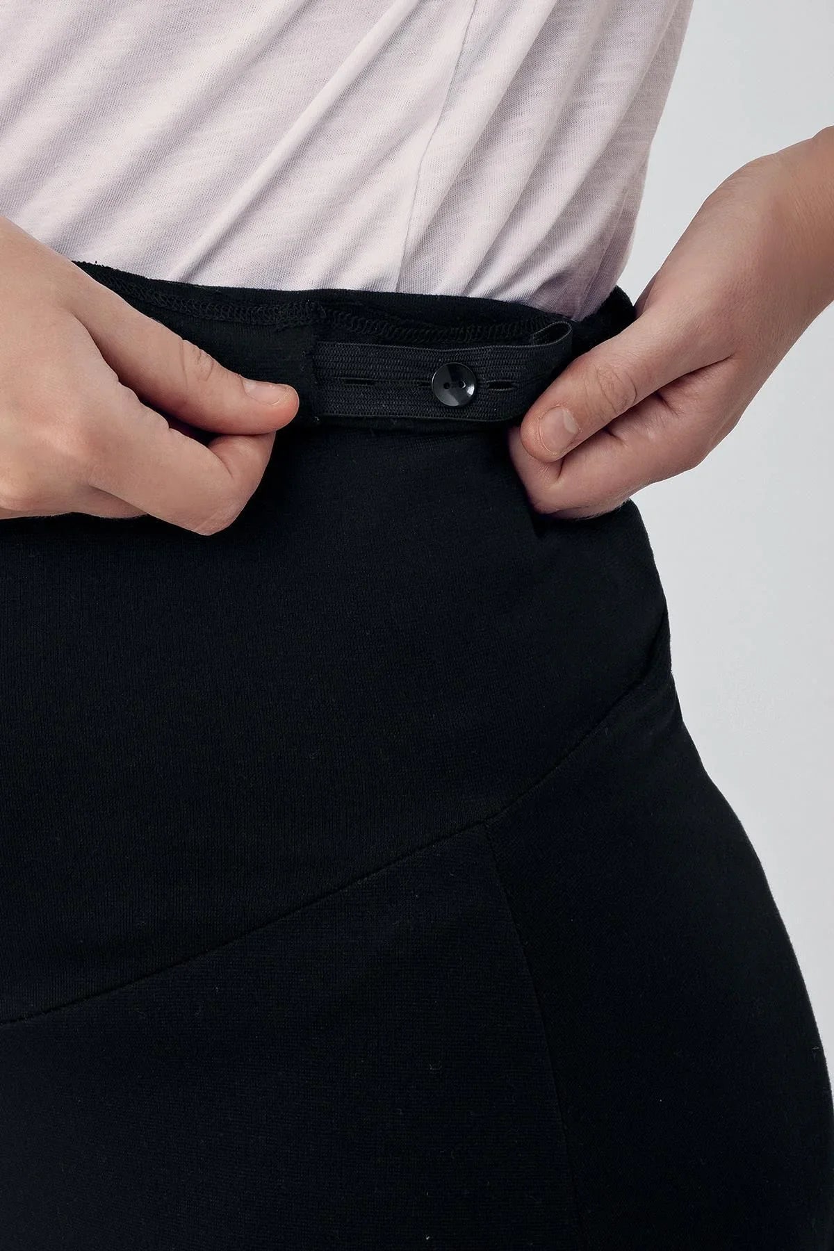 Ayarlanabilir Yüksek Bel Esnek Uzun Hamile Etek ETK01