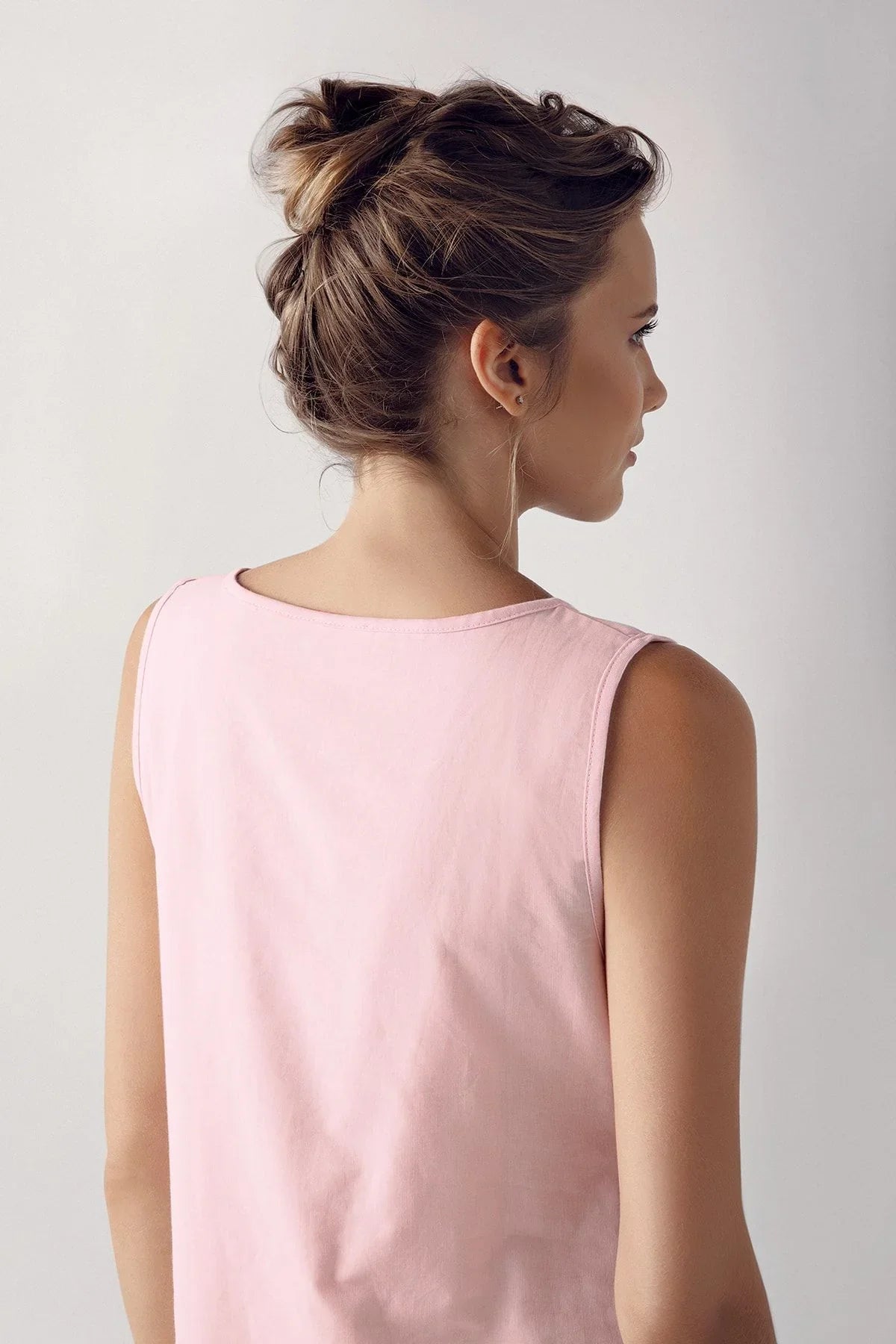 Dokuma Pamuklu Hamile Gecelik Sabahlık Takım 10402 - Artış Collection