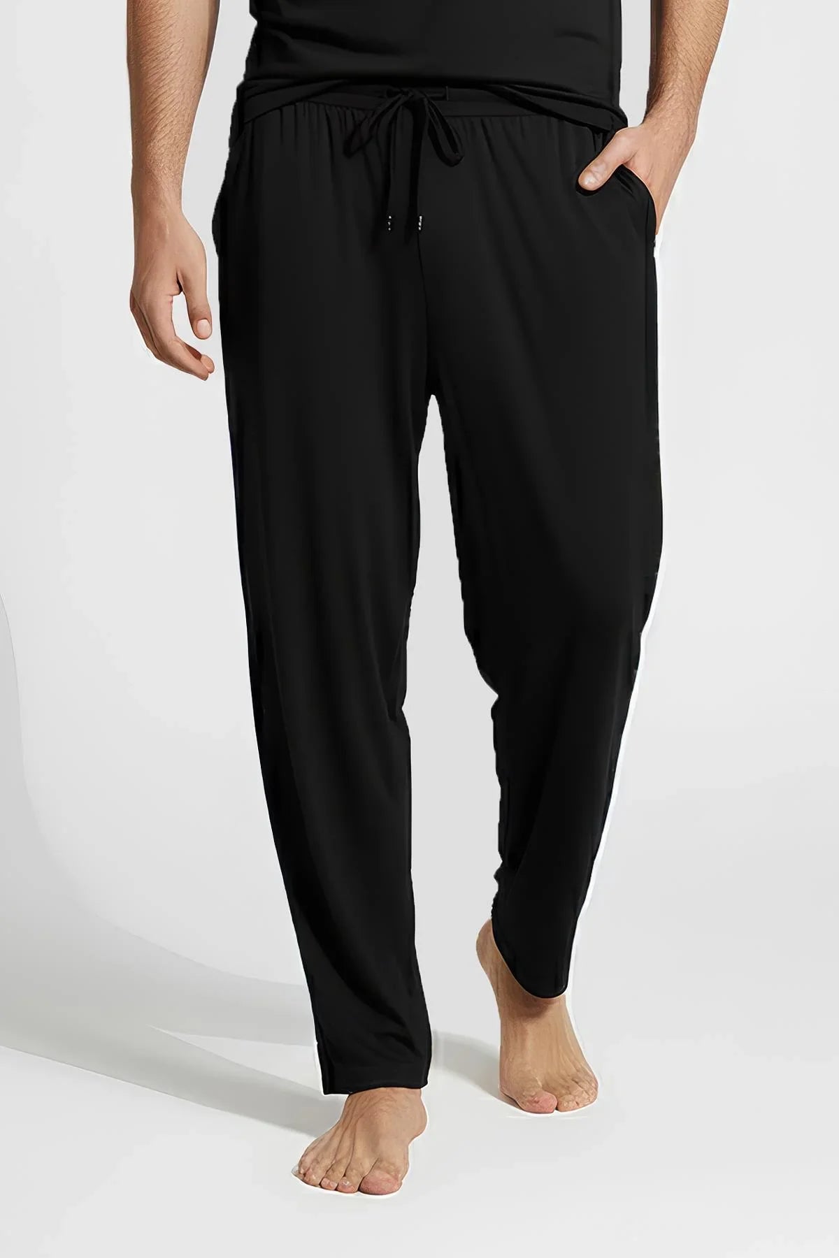 Erkek Uzun Cepli Esnek Likralı Viskoz Pijama Altı MAN02 - Artış Collection