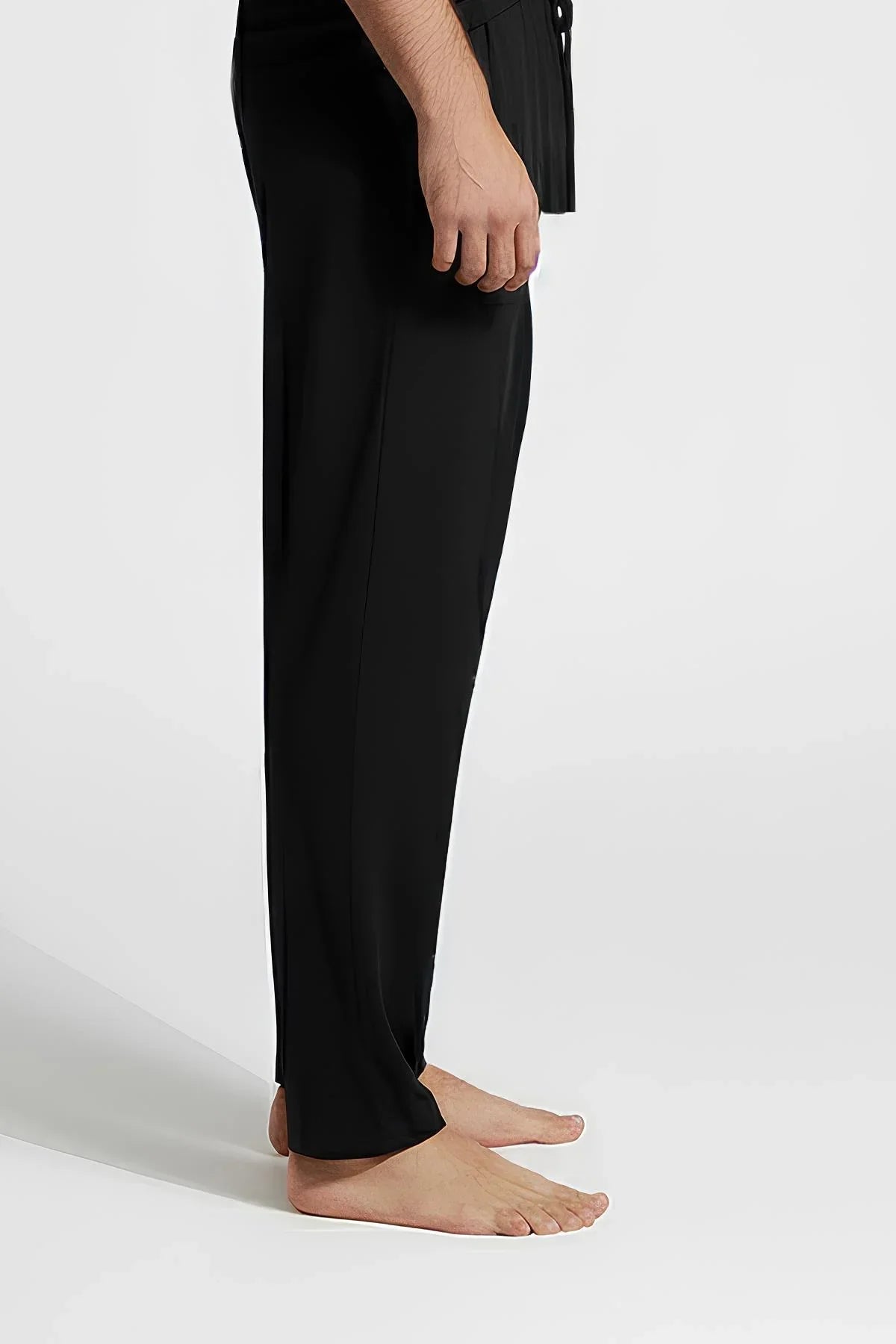 Erkek Uzun Cepli Esnek Likralı Viskoz Pijama Altı MAN02 - Artış Collection