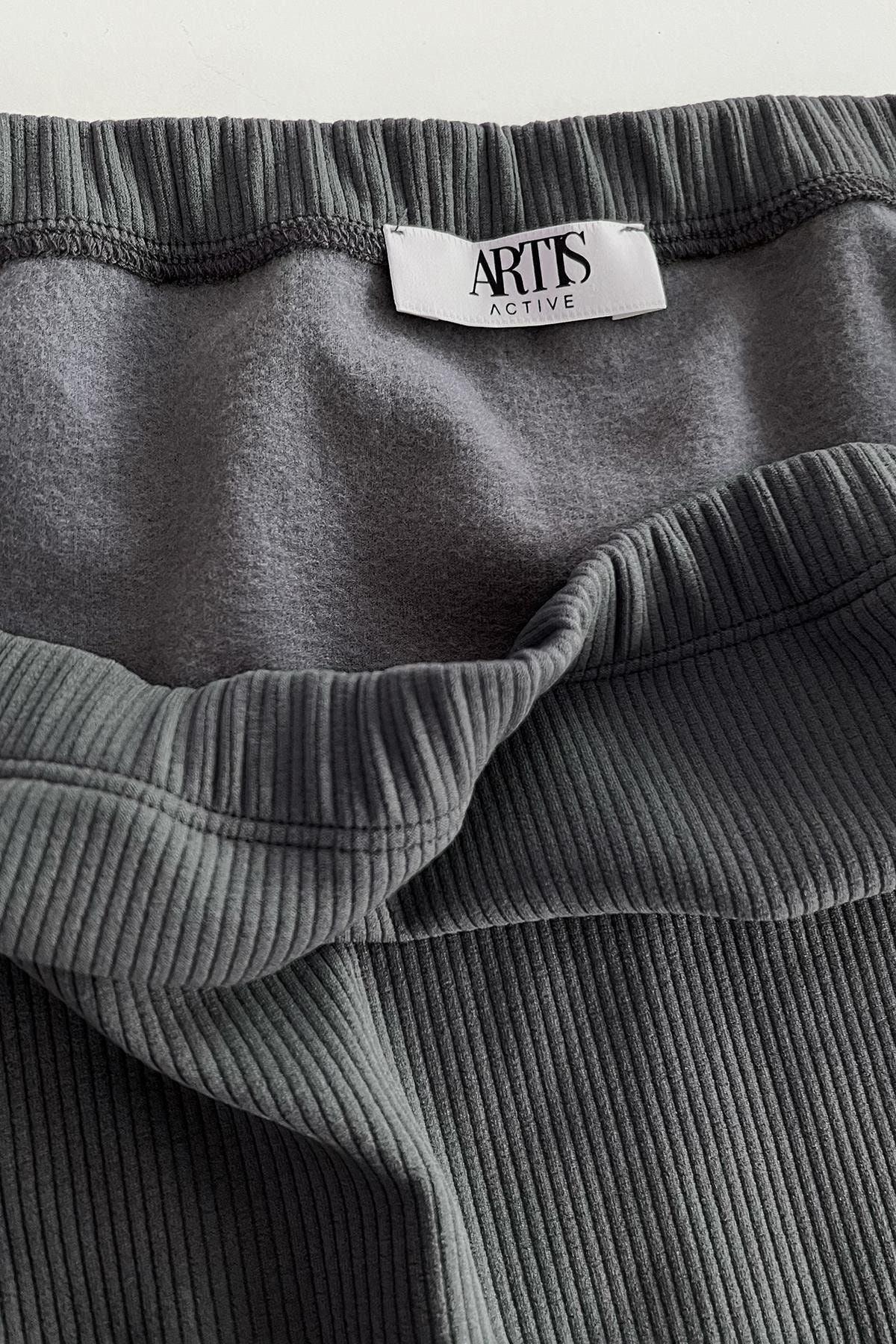 Fitilli Termal İçi Şardonlu Sıcak Tutan Beli Ayarlanabilir Hamile Tayt F06