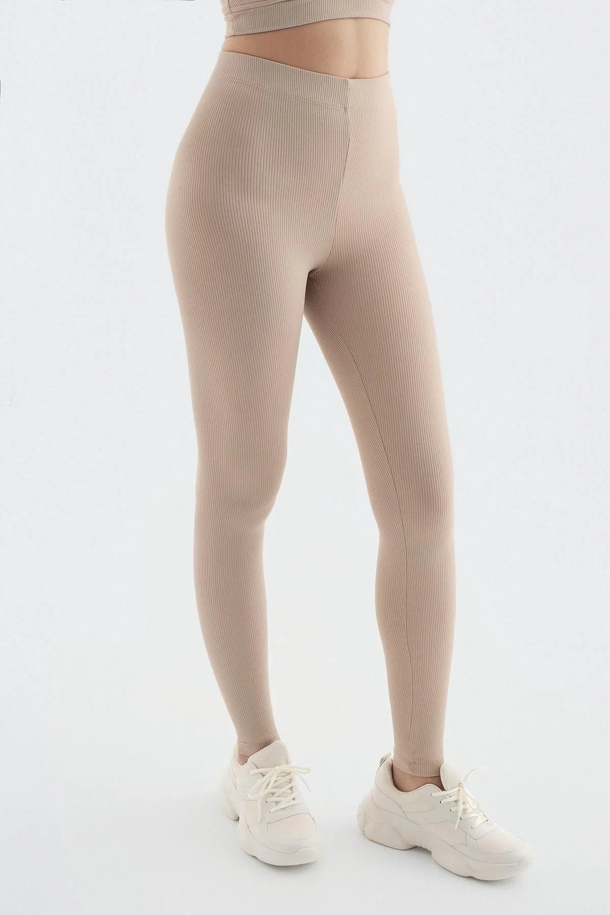Fitilli Yüksek Bel Esnek Toparlayıcı Tayt F11 - Artış Collection