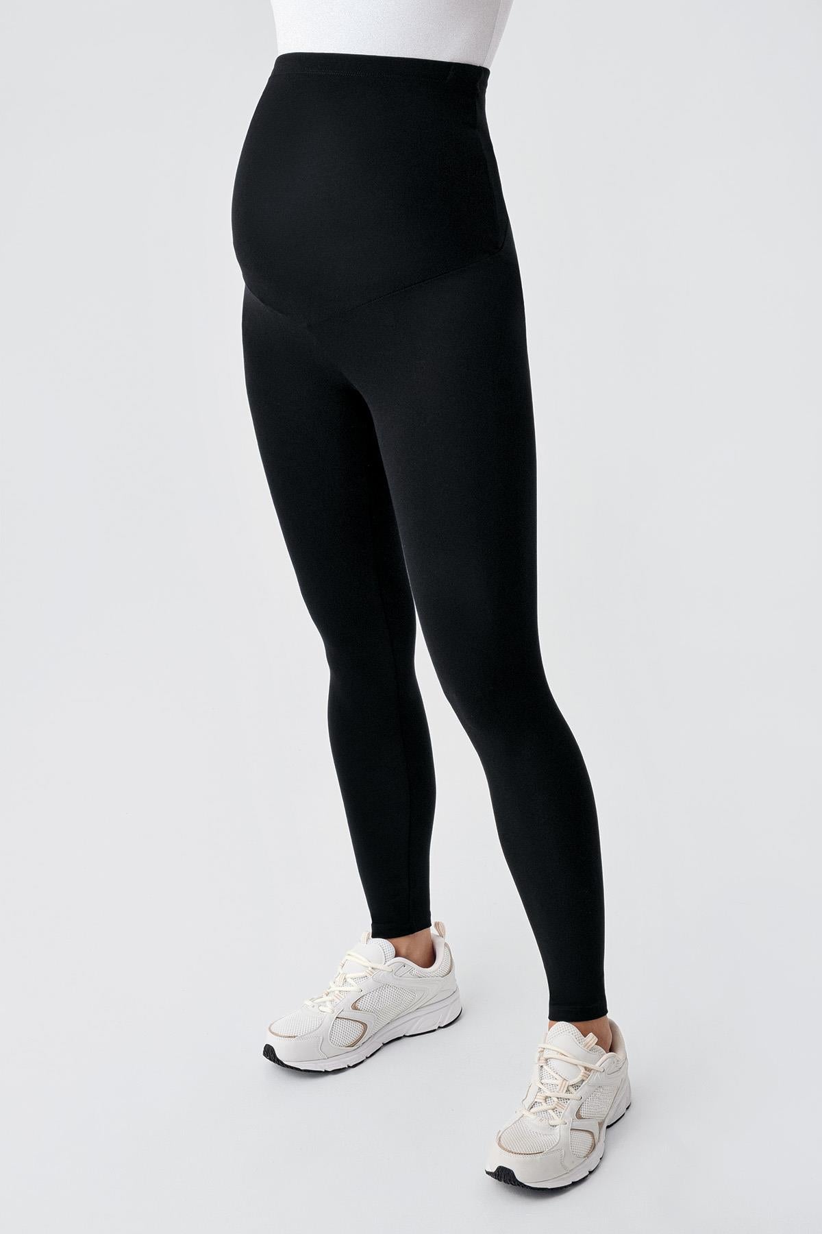 Ayarlanabilir Bel Jarse Esnek Viskoz Soft Hamile Tayt VTP04