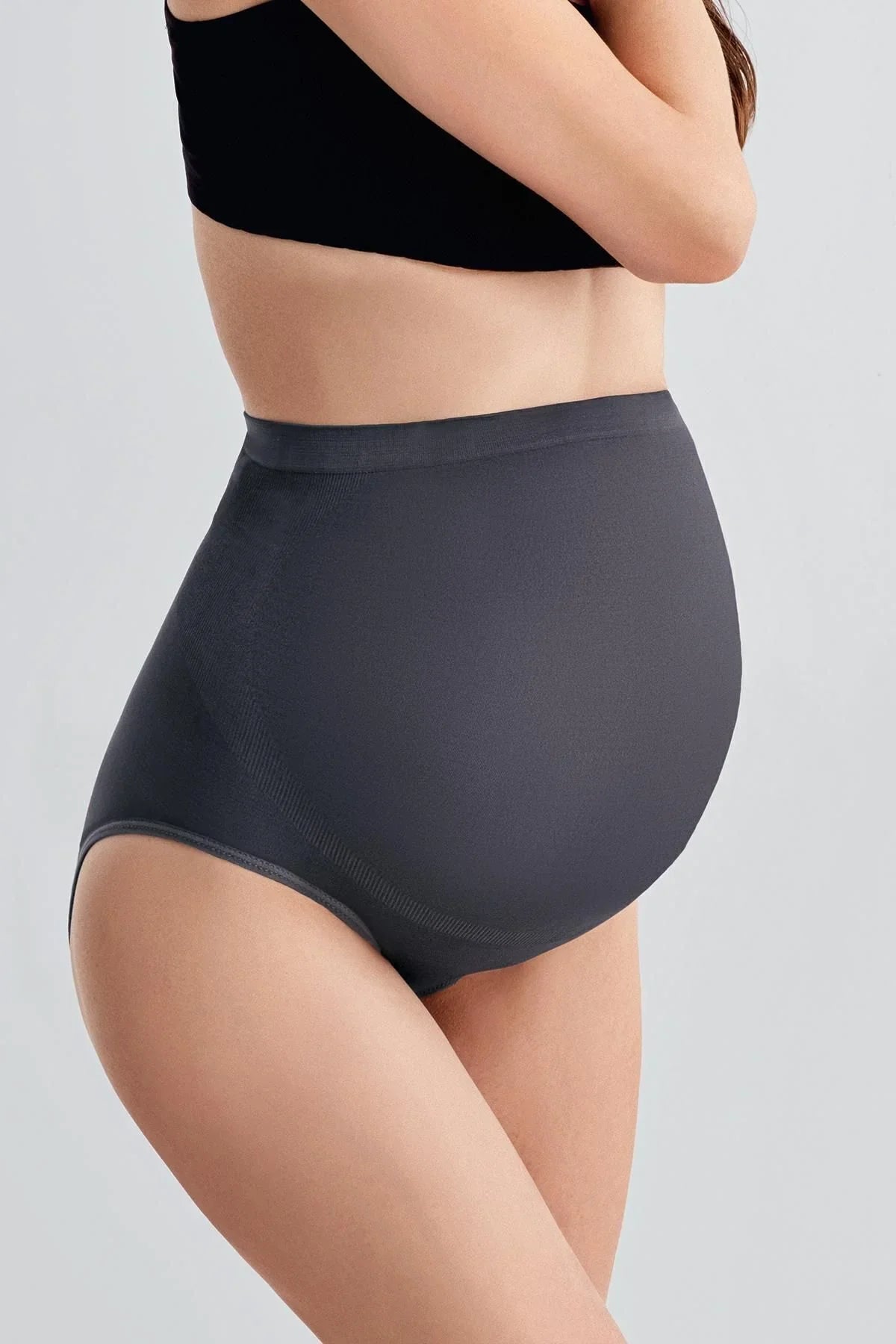 Seamless Soft Texture Flexible Maternity Panties 3-Pack 27K02