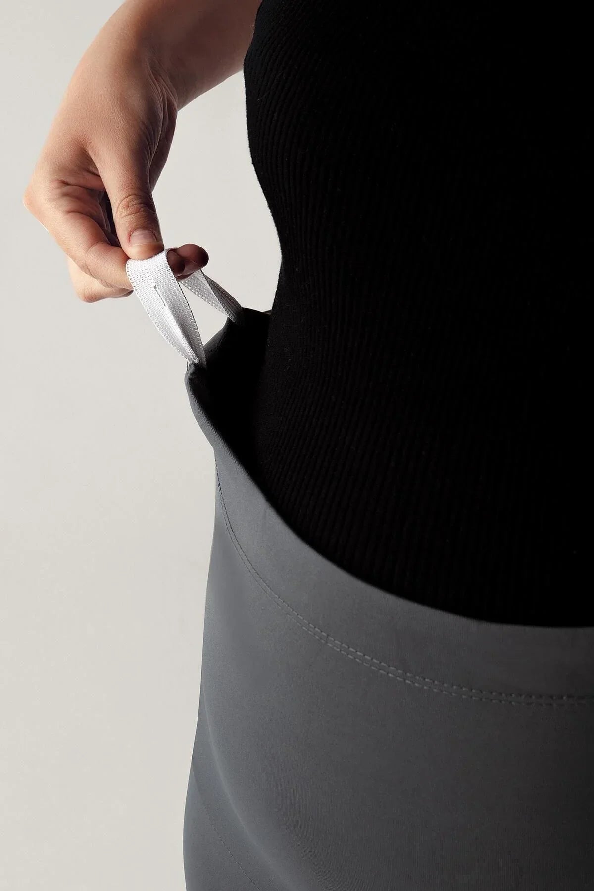 Termal Şardonlu Sıcak Tutan Esnek Beli Ayarlanabilir Kışlık Hamile Tayt T10