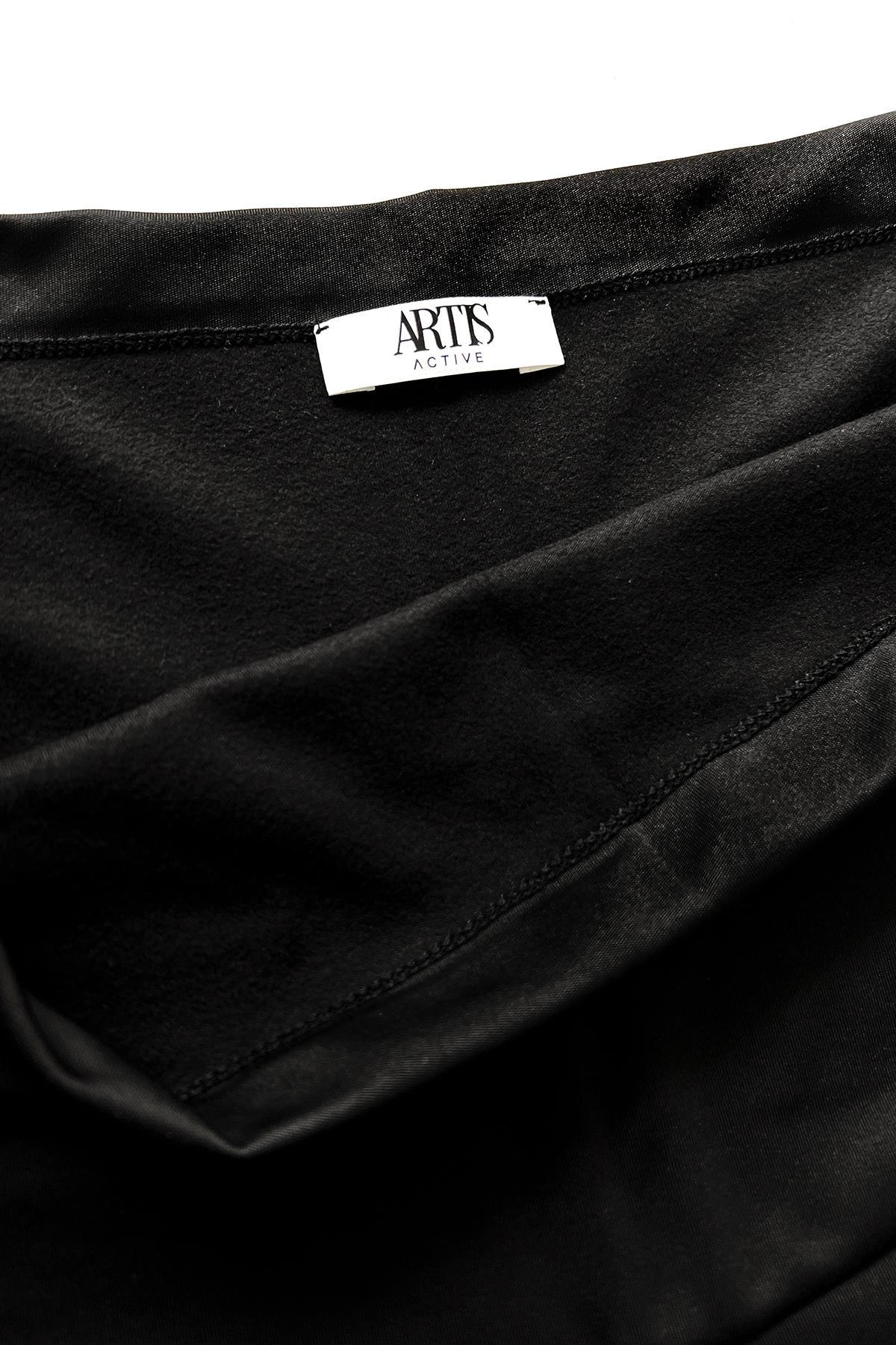 Termal Şardonlu Sıcak Tutan Esnek Beli Ayarlanabilir Kışlık Hamile Tayt T10