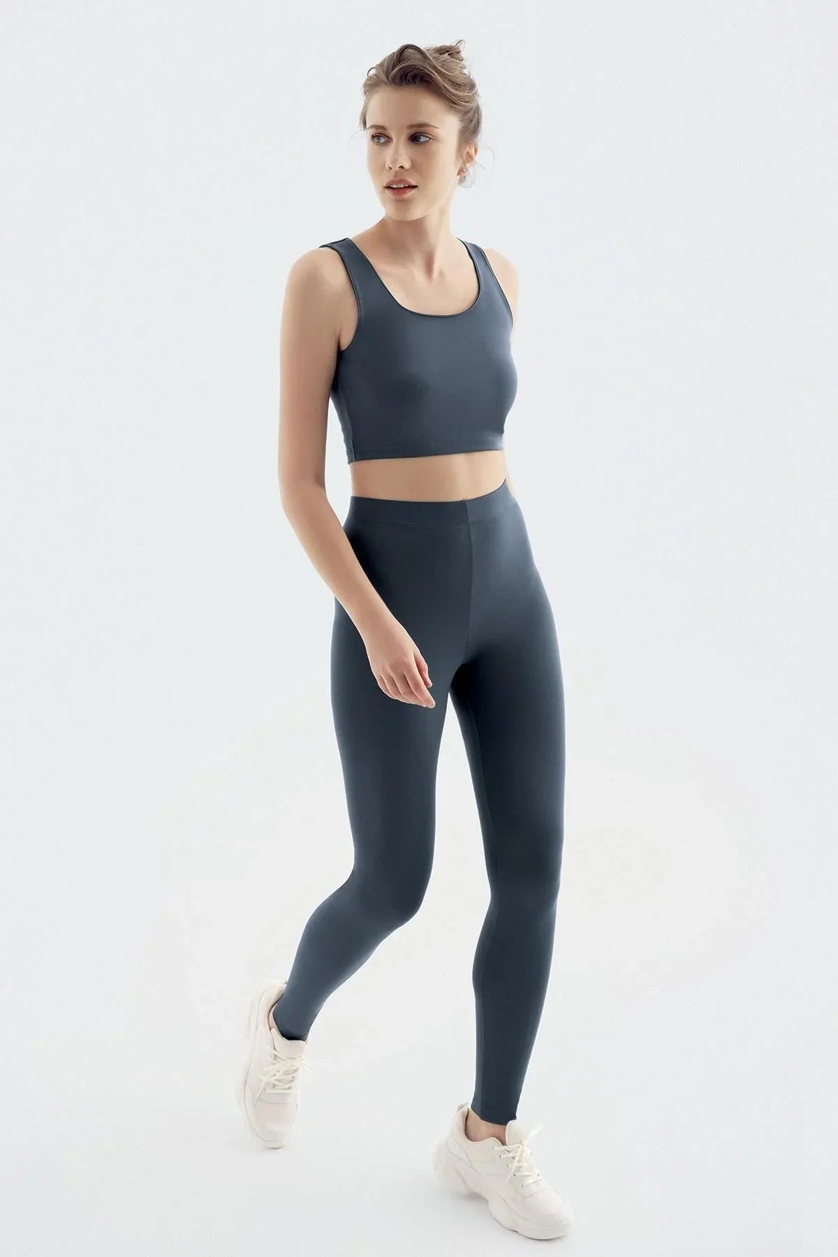 Yüksek Bel Esnek Toparlayıcı Tayt T17