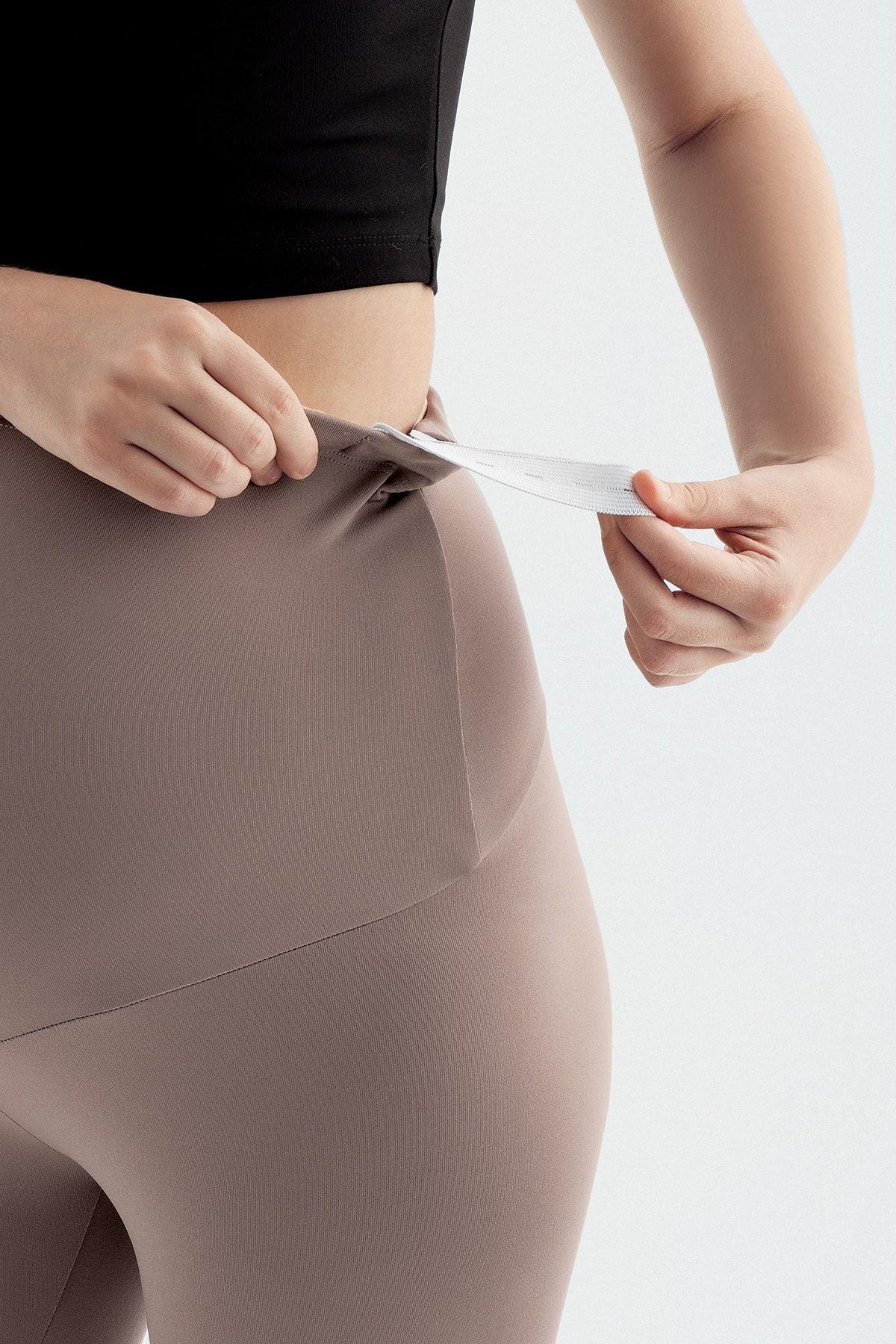 Adjustable High Waist Flexible Maternity Leggings T02