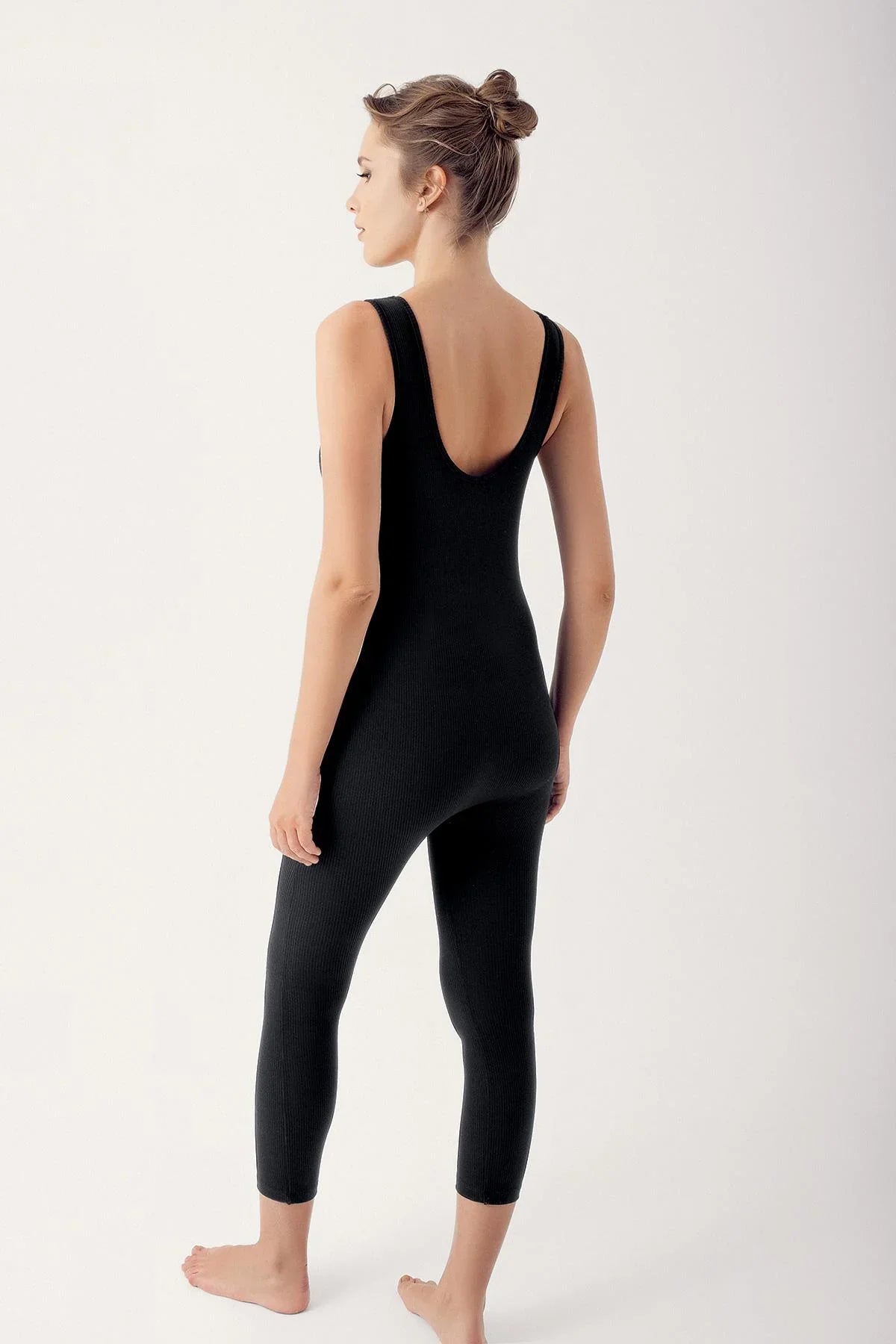 Askılı Fitilli Likralı Tulum FT02