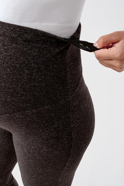 Adjustable High Waist Flexible Soft Texture Viscose Blend Maternity Trousers HP02