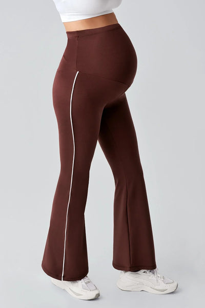 Biyeli İspanyol Paça Yüksek Bel Esnek Toparlayıcı Hamile Tayt T25