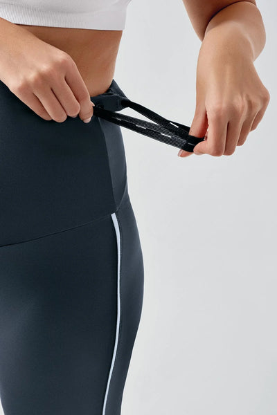 Biyeli İspanyol Paça Yüksek Bel Esnek Toparlayıcı Hamile Tayt T25