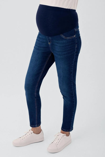 Boyfriend Esnek Likralı Beli Ayarlanabilir Hamile Jean Pantolon J01