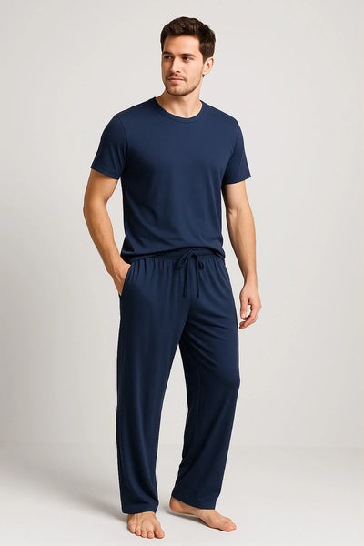 Men's Short Sleeve Basic Flexible Lycra Viscose T-shirt MAN01