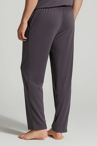 Men's Long Pocket Flexible Lycra Viscose Pajama Bottoms MAN02