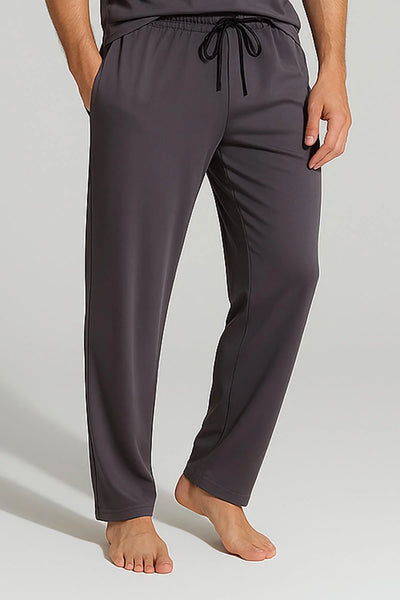 Men's Long Pocket Flexible Lycra Viscose Pajama Bottoms MAN02