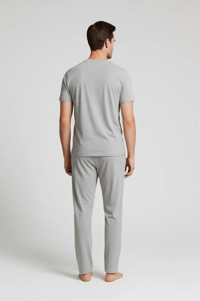 Men's Long Pocket Flexible Lycra Viscose Pajama Bottoms MAN02