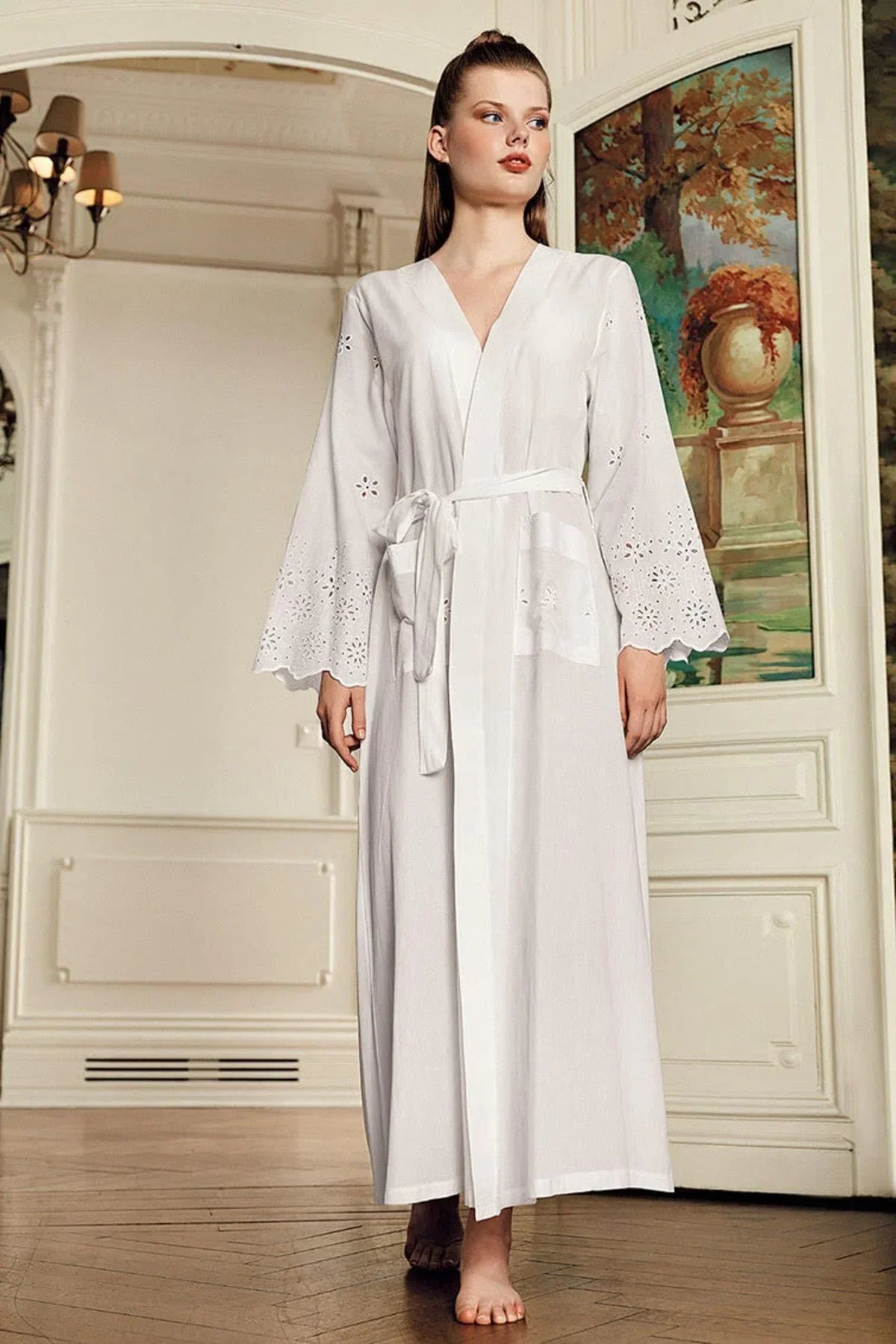 Kadın Pamuklu Sabahlık 11500