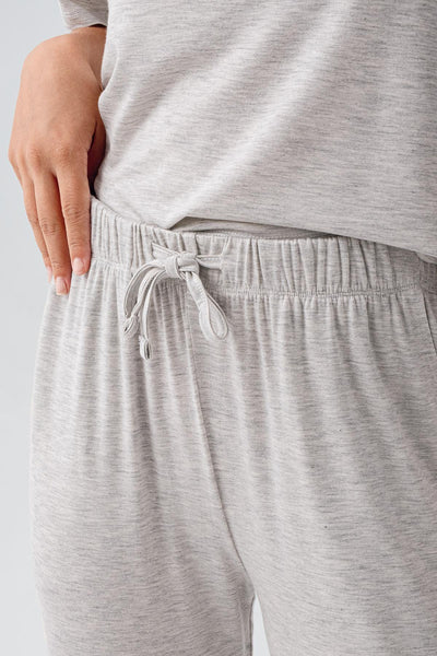 Kısa Kollu Esnek Viskoz Pijama Takım 18215