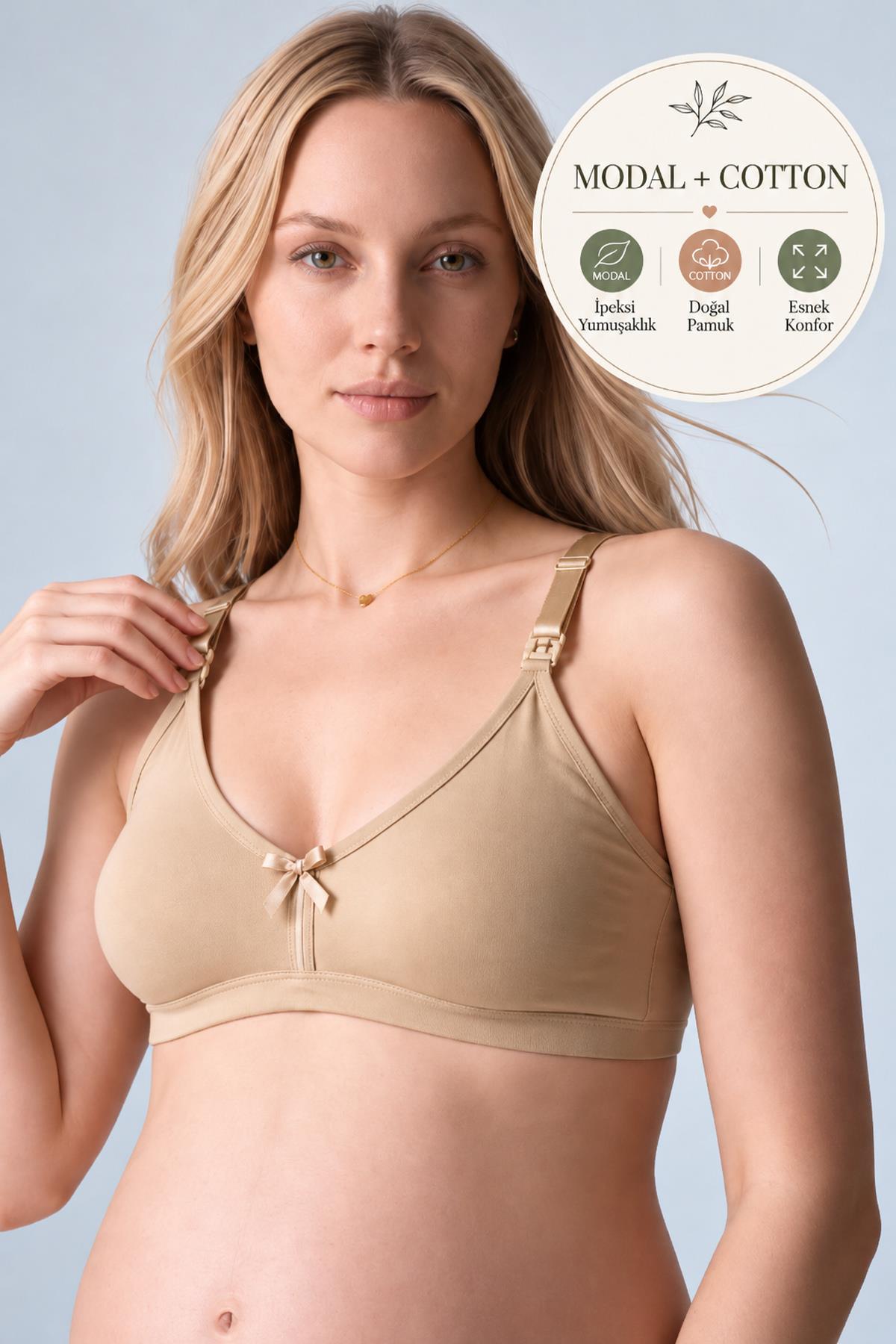 Modal Cotton Non-Wired Nursing Bra ES100