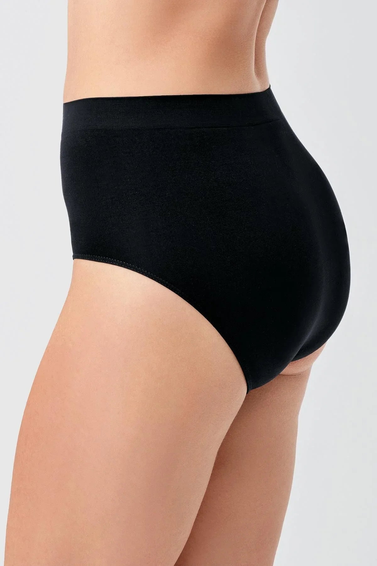 Seamless 3'lü Paket (Dikişsiz) Yüksek Bel Bato Külot 27K01