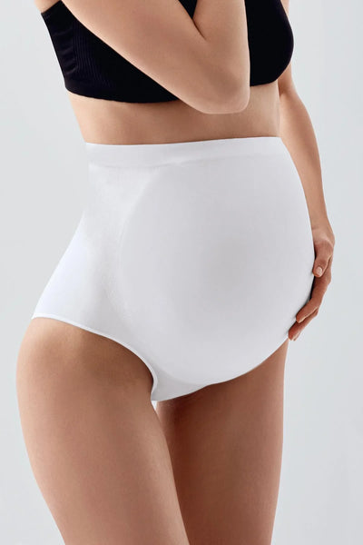 Seamless (Dikişsiz) Yumuşak Dokulu Esnek Hamile Külodu 2'li Paket 27K03
