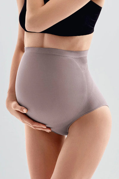 Seamless (Dikişsiz) Yumuşak Dokulu Esnek Hamile Külodu 2'li Paket 27K03