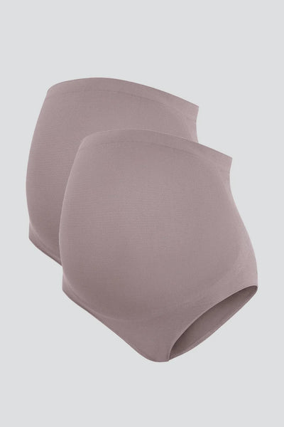 Seamless (Dikişsiz) Yumuşak Dokulu Esnek Hamile Külodu 2'li Paket 27K03
