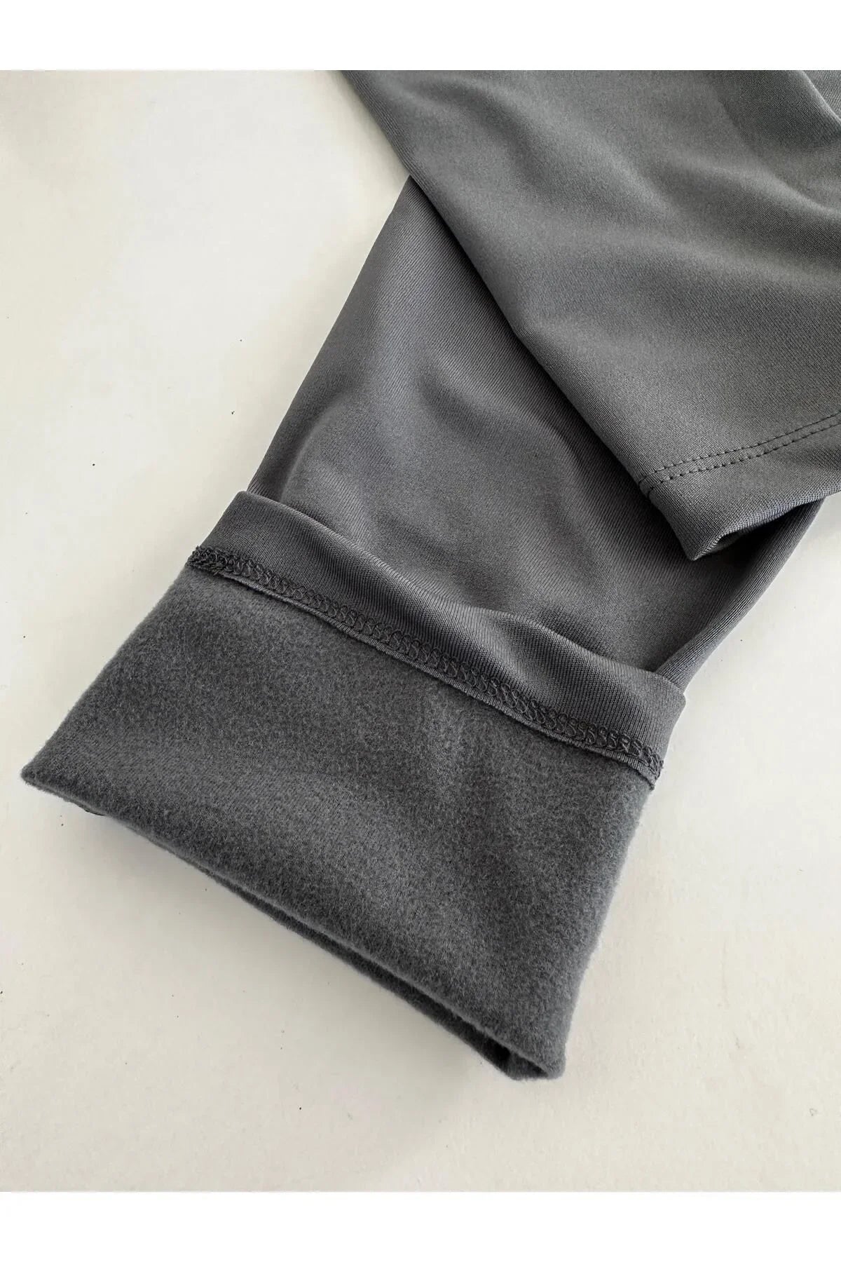 Termal Şardonlu Sıcak Tutan Esnek Beli Ayarlanabilir Kışlık Hamile Tayt T10