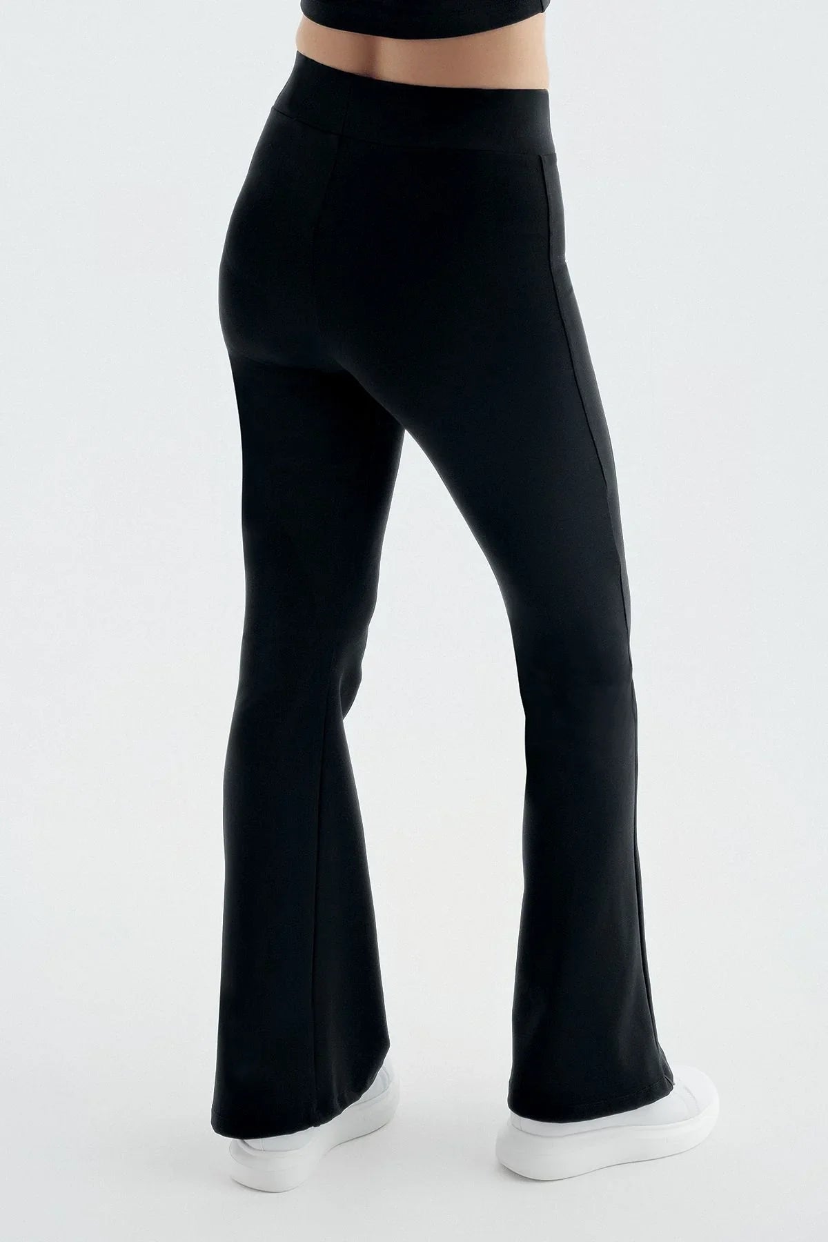 Termal Şardonlu Sıcak Tutan Esnek Kışlık İspanyol Paça Tayt T23