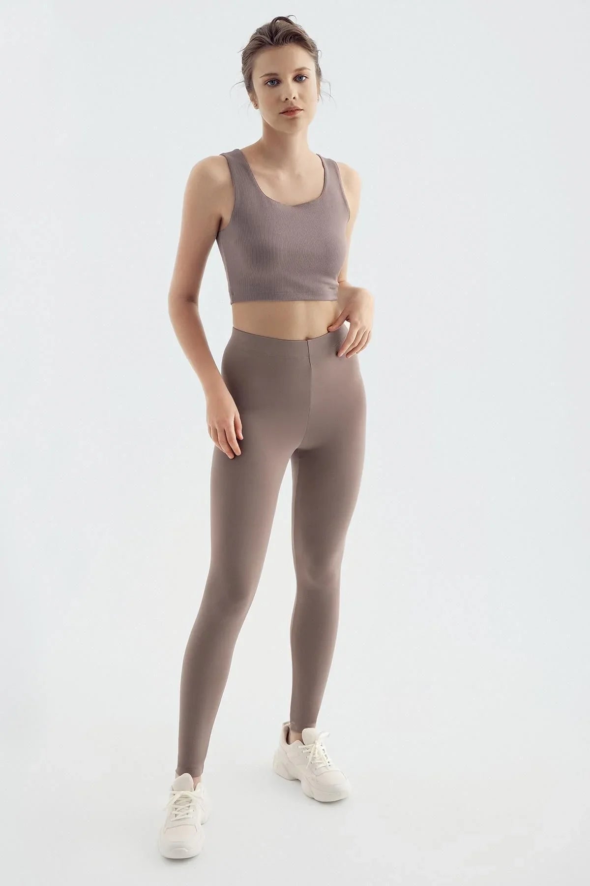 Yüksek Bel Esnek Toparlayıcı Tayt T17